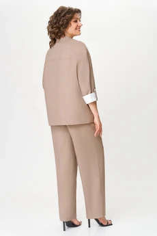 Костюм брючный 7082-2 капучино Дали