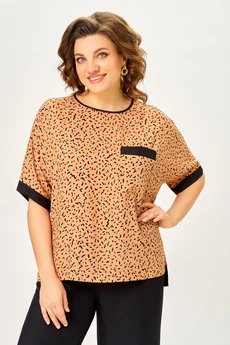 Костюм брючный 7044-2 капучино Дали