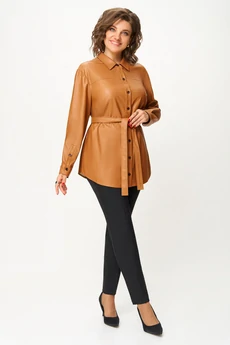 Блузка 7049 рыжий Дали