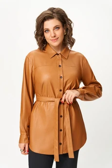 Блузка 7049 рыжий Дали