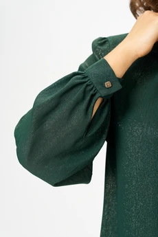 Блузка 7050 зелень Дали