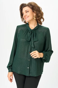 Блузка 7050 зелень Дали
