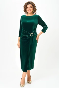 Платье 7062 зелень Дали