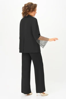 Костюм брючный 7064 чёрный Дали