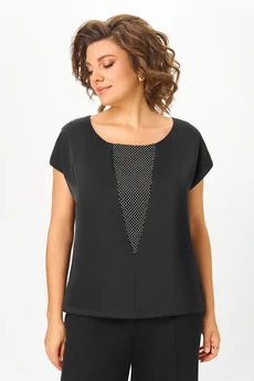 Костюм брючный 7064 чёрный Дали