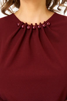 Платье  7067 бордо Дали