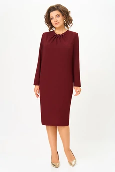 Платье  7067 бордо Дали