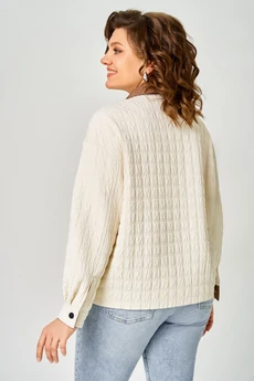 Куртка 7071 молочная Дали