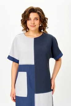 Платье 7077 геометрия Дали