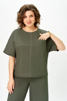 Костюм брючный 7082-2 хаки Дали