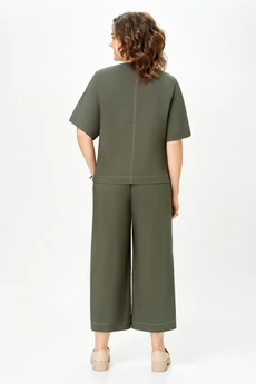 Костюм брючный 7082-2 хаки Дали