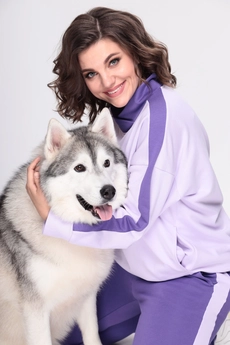 Спортивный костюм 2002 лаванда Danaida