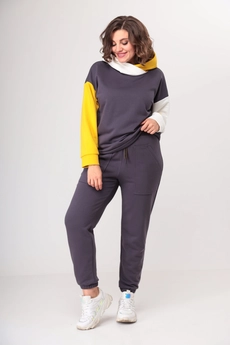 Спортивный костюм 2052-1 графитовый Danaida