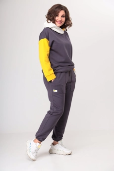 Спортивный костюм 2052-1 графитовый Danaida