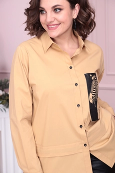 Рубашка 2076 золото Danaida