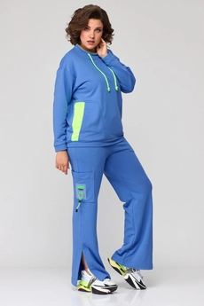 Спортивный костюм 2175 голубой Danaida