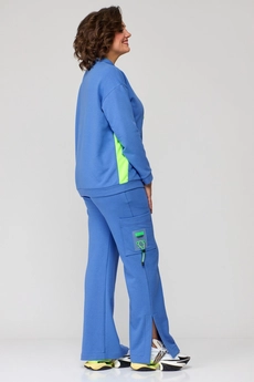 Спортивный костюм 2175 голубой Danaida
