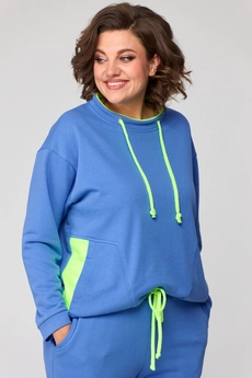 Спортивный костюм 2175 голубой Danaida