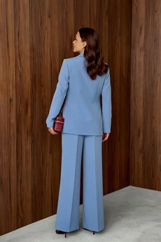 Костюм брючный 1993 голубой DilanaVIP