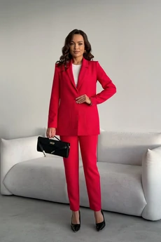 Костюм брючный 2056-1 малина DilanaVIP