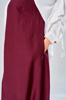 Костюм с платьем 2036 бордо Diamant