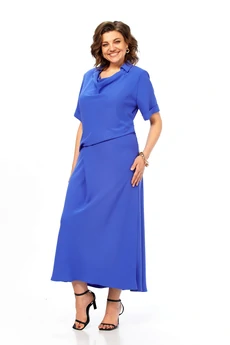 Платье 2079 синий Diamant