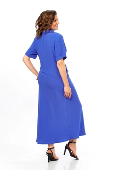 Платье 2079 синий Diamant