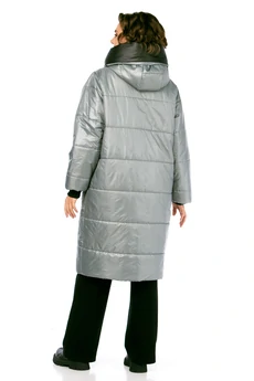 Пальто 2129 серый Diamant