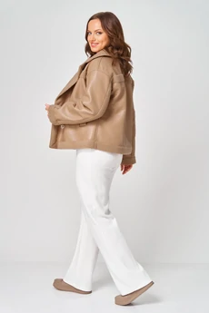 Дубленка 2138 карамель Diamant