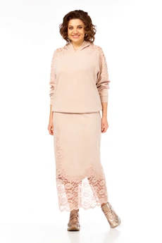 Костюм с юбкой 2146 Diamant