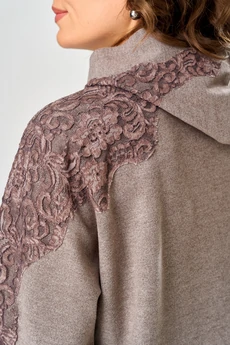 Костюм брючный 2147 капучино Diamant