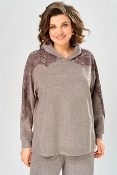 Костюм брючный 2147 капучино Diamant