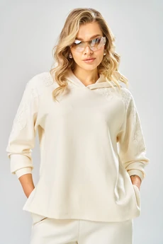 Костюм брючный 2147 экрю Diamant