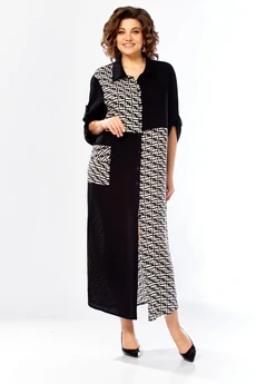 Платье 2155 черный Diamant