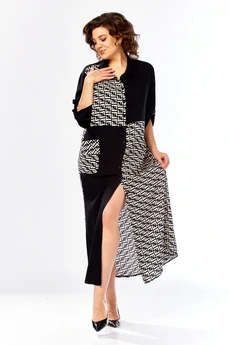 Платье 2155 черный Diamant