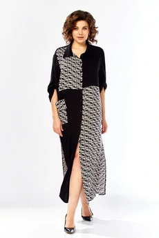 Платье 2155 черный Diamant