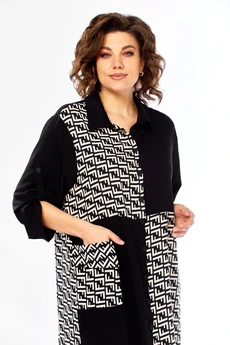 Платье 2155 черный Diamant