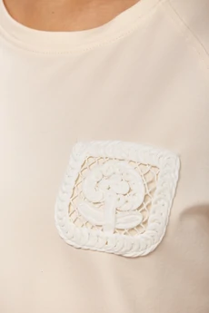 Костюм брючный 2156 сливочное масло Diamant