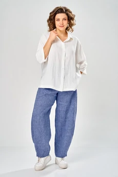 Костюм брючный 2157 синий Diamant