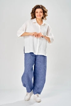 Костюм брючный 2157 синий Diamant