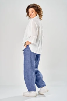 Костюм брючный 2157 синий Diamant