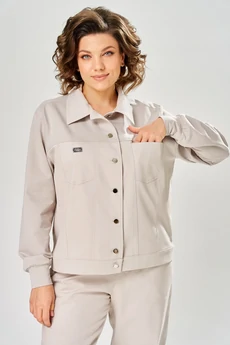 Костюм брючный 2161 бежевый Diamant