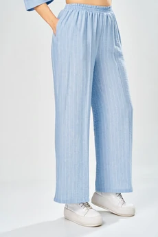 Костюм брючный 2162 голубой Diamant