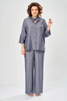 Костюм брючный 2162 джинс Diamant