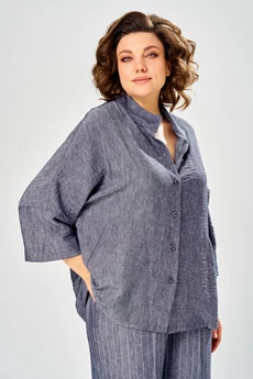 Костюм брючный 2162 джинс Diamant