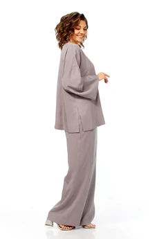 Костюм брючный 2164 лаванда Diamant
