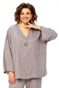 Костюм брючный 2164 лаванда Diamant