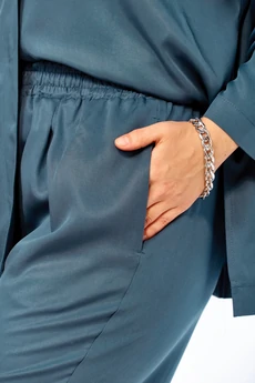 Костюм брючный 2164 морская волна Diamant