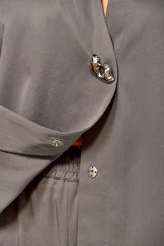 Костюм брючный 2164 серый Diamant