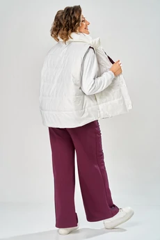 Костюм брючный 2165 бордо Diamant